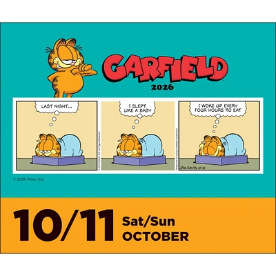 Garfield 2026 Box Calendar