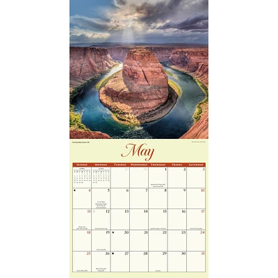 Natures Wonders Wall 2025 Calendar