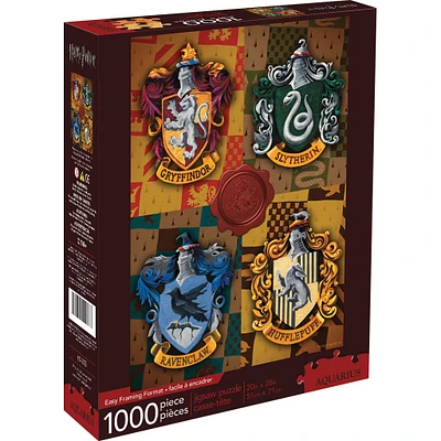 Harry Potter Crests 1000 Piece Puzzle