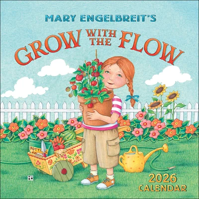 Mary Engelbreits Grow With The Flow 2026 Mini Calendar - Online Exclusive