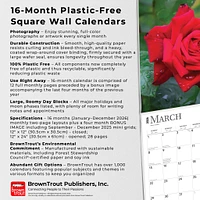 Roses 2026 Wall Calendar - Online Exclusive