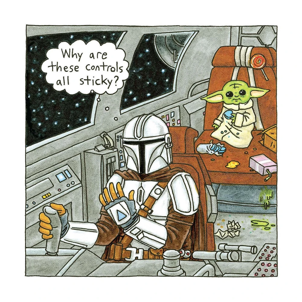 The Mandalorian And Child 2026 Wall Calendar - Online Exclusive
