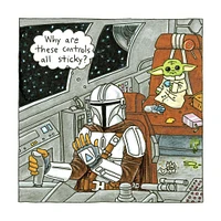 The Mandalorian And Child 2026 Wall Calendar - Online Exclusive