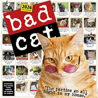 Bad Cat 2026 Wall Calendar - Online Exclusive