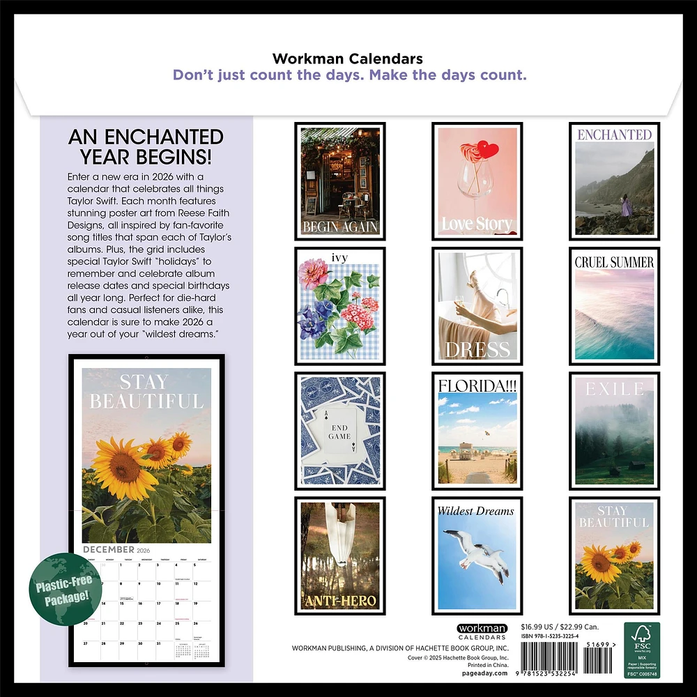 Forever & Always 2026 Wall Calendar - Online Exclusive