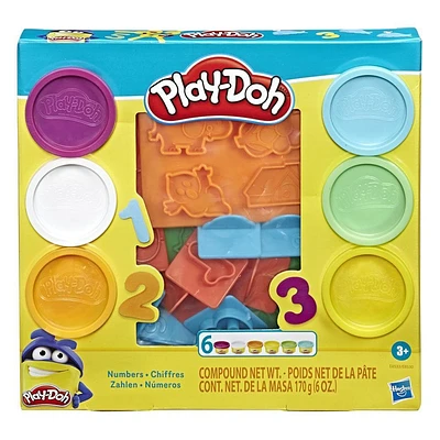 Play Doh Numbers Modelling Clay Set