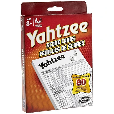 Yahtzee Score Cards