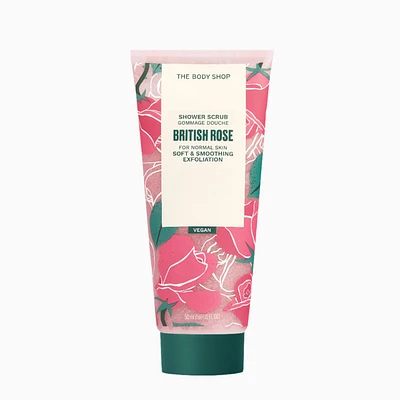 British Rose Shower Scrub