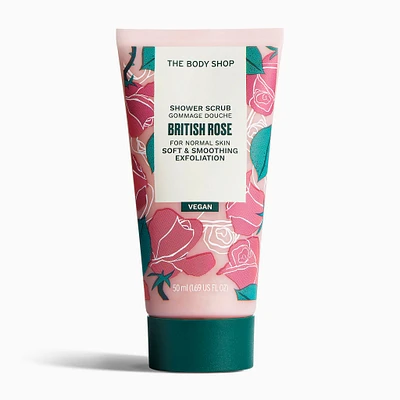 British Rose Shower Scrub