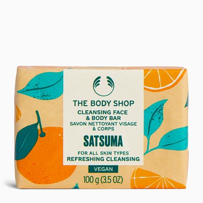 Satsuma Cleansing Face & Body Bar