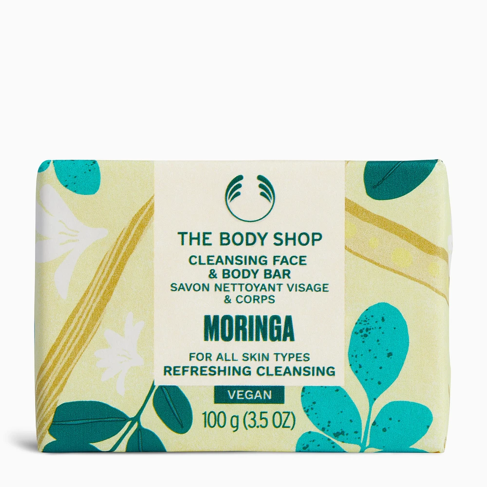 Moringa Cleansing Face & Body Bar