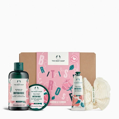 Nourish & Flourish British Rose Gift Box