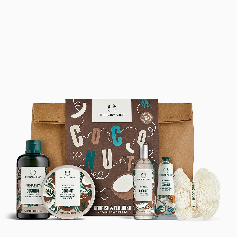 Nourish & Flourish Coconut Big Gift Bag