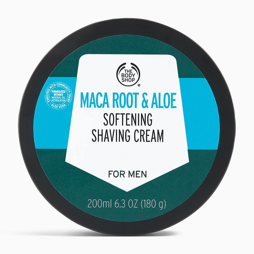 Maca Root & Aloe Softening Shaving Cream  For Men