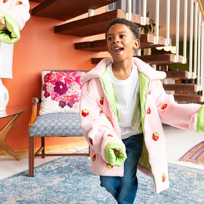 Strawberry Shortcake Premium Child Berry Cuddly Zip-Up Jacket