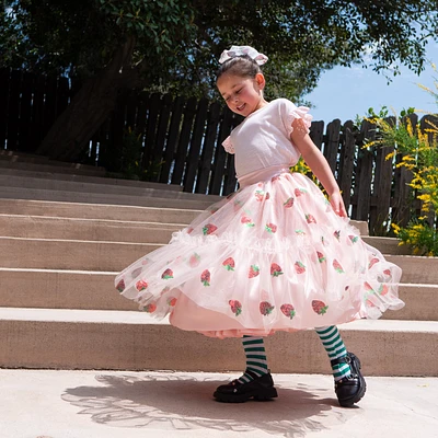 Strawberry Shortcake Premium Child Sequin Skirt