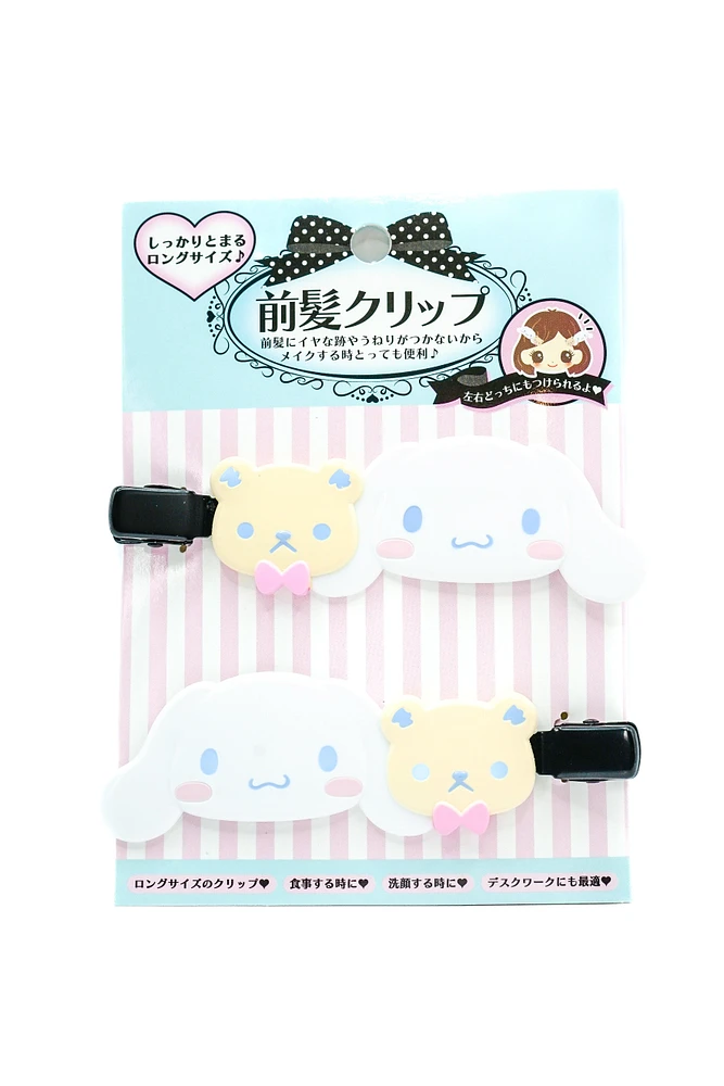 Sanrio Bangs Clip Set Long Cinnamoroll