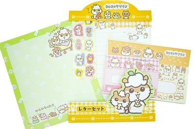 Sanrio Letter Set Heisei Design Corocorokuririn