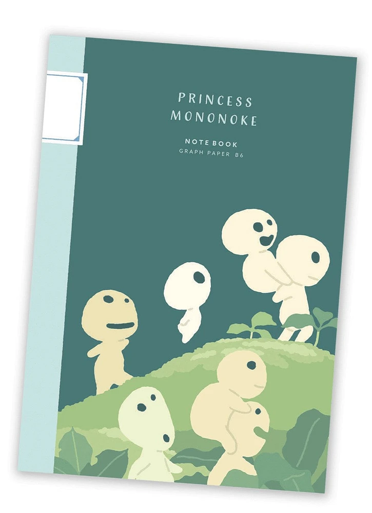 Princess Mononoke Graph Paper Notebook