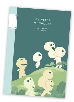 Princess Mononoke Graph Paper Notebook
