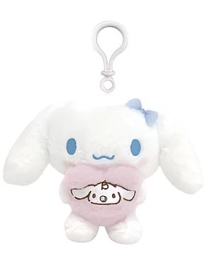 Cinnamoroll Mascot Clip On with Heart