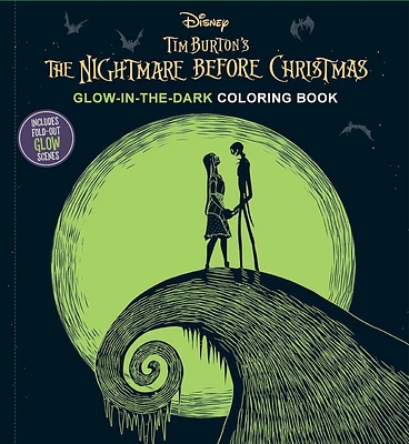 The Nightmare Before Christmas Glow-in-the-Dark Coloring Book