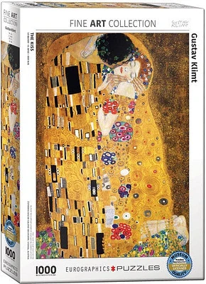 The Kiss by Gustav Klimt 1000 Piece Puzzle