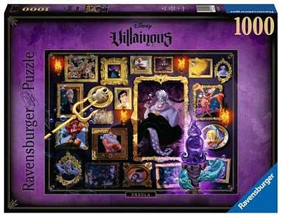 Disney Villainous Ursula 1000 Piece Puzzle