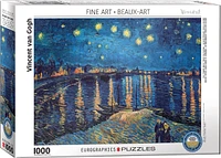 The Starry Night Over The Rhône Vincent van Gogh 1000 Piece Puzzle