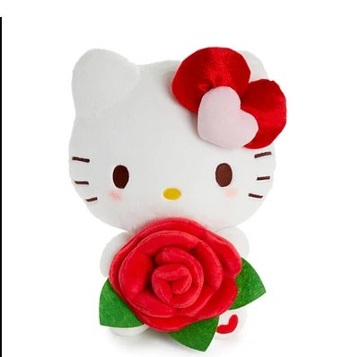 Heart & Rose Hello Kitty 12 inch Plush