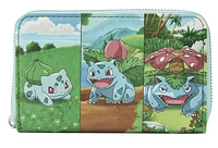 Pokémon Bulbasaur Evolution Zip Around Wallet