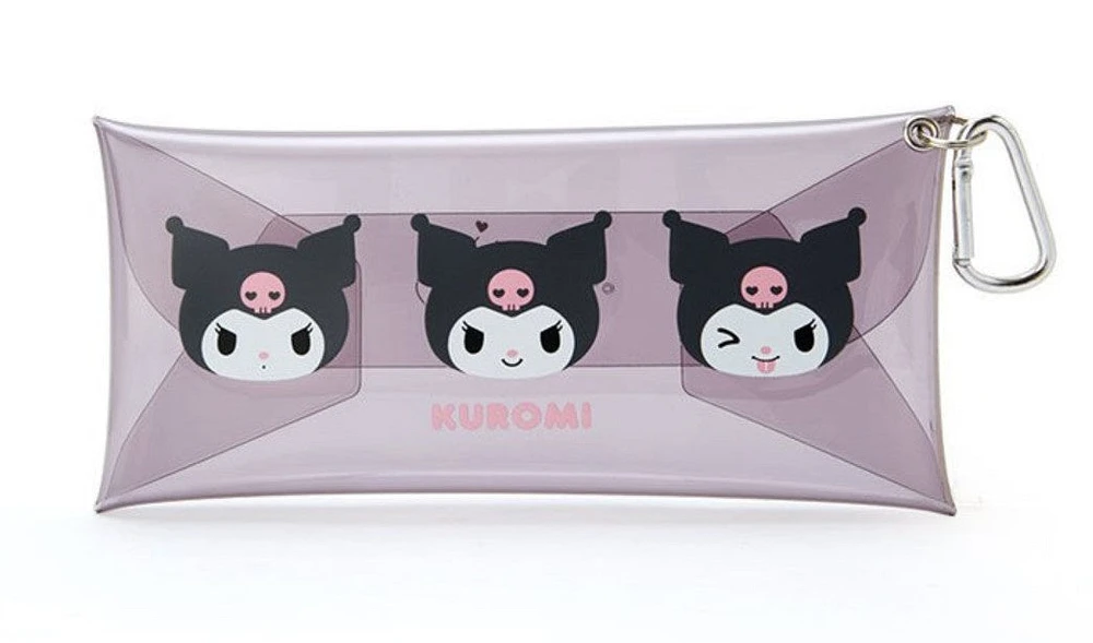 Sanrio Clear Mini Pouch L Kuromi
