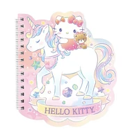 Diecut Spiral Notebook Unicorn Hello Kitty