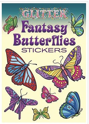 Stickers Glitter Fantasy Butterfly