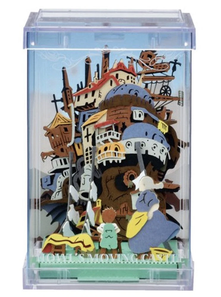 Howl's Moving Castle - Good Weather for Laundry Day Paper Theater Cube