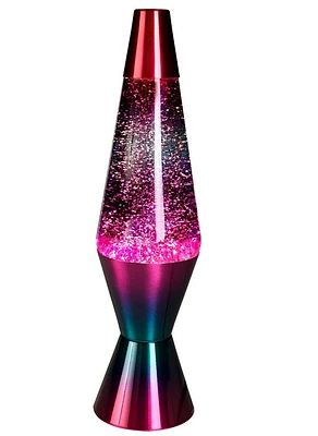 Lava Lamp Berry Glitter 14.5 in