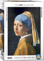 Girl with the Pearl Earring by Jan Vermeer de Delft 1000 Piece Puzzle