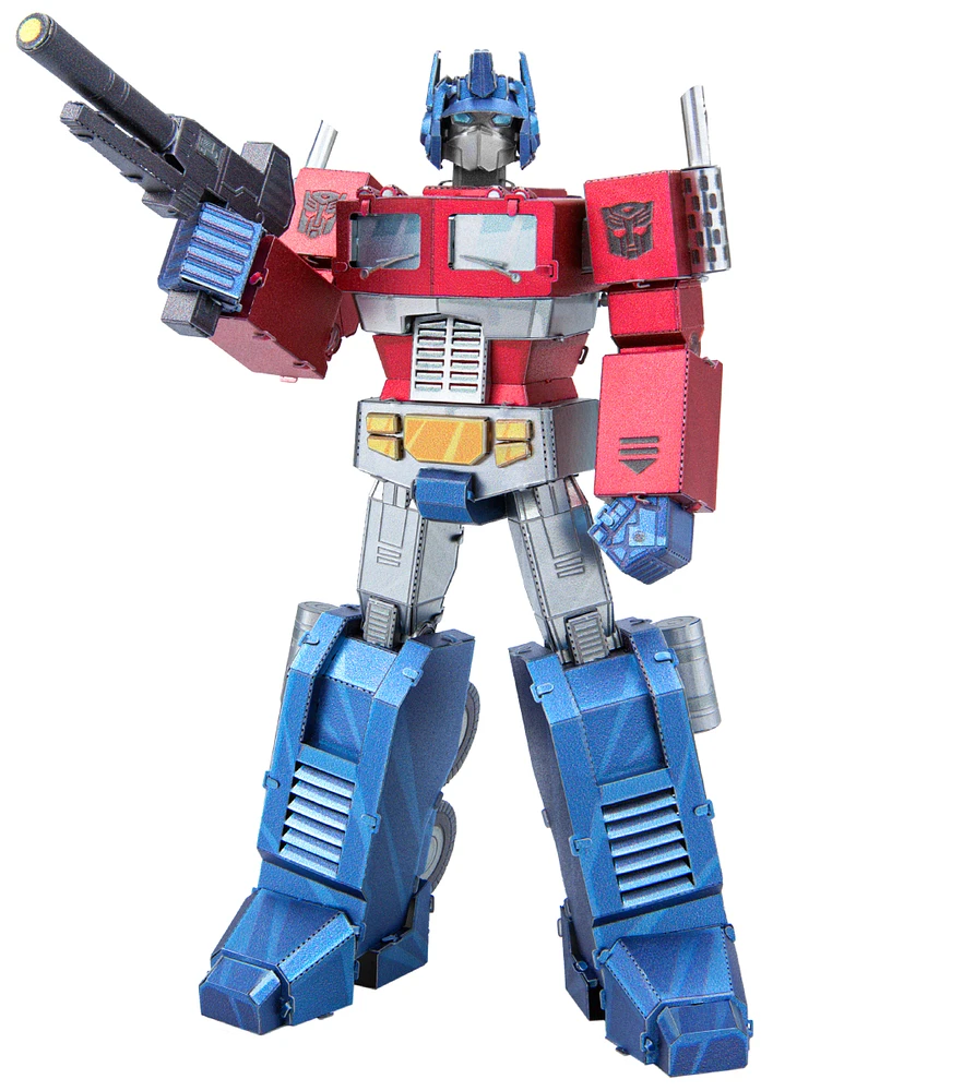 Optimus Prime In Color Metal Earth Model Kit