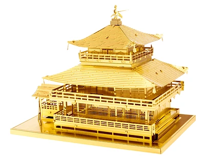 Metal Earth Kinkaku ji Temple Gold