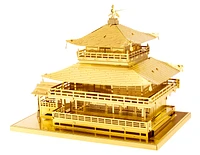 Metal Earth Kinkaku ji Temple Gold