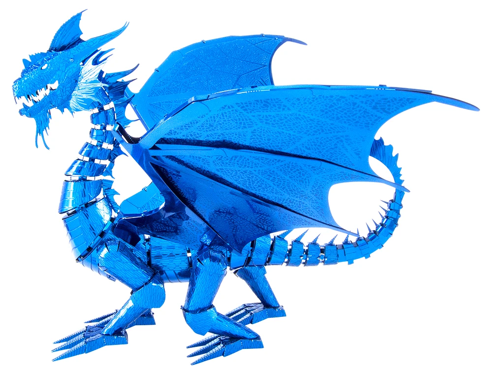 Metal Earth ICONX Blue Dragon