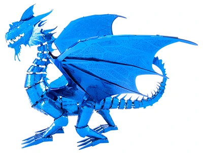 Metal Earth ICONX Blue Dragon
