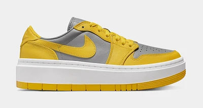 Air Jordan 1 Elevate Low Womens Lifestyle Shoes (Yellow/Grey)