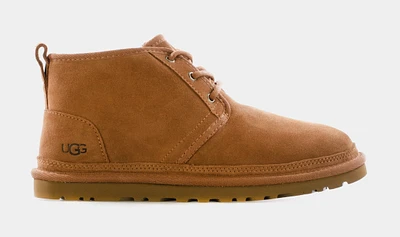 Neumel Suede Mens Boots (Chestnut Brown)