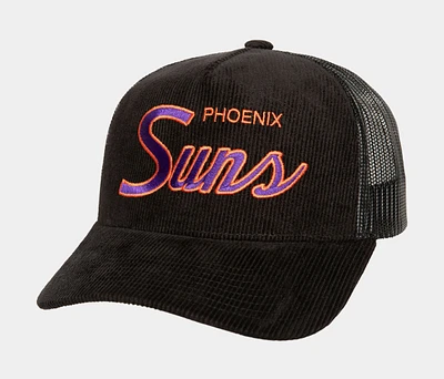 Times Up Phoenix Suns Trucker Mens Hat (Black/Purple)