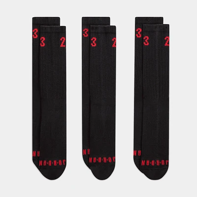 Essentials Crew Socks Mens (Black)