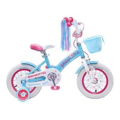 BICICLETA BENOTTO PIXIE CROSS NIÑA AZUL R12 1V CRDPIX1201UNAZ