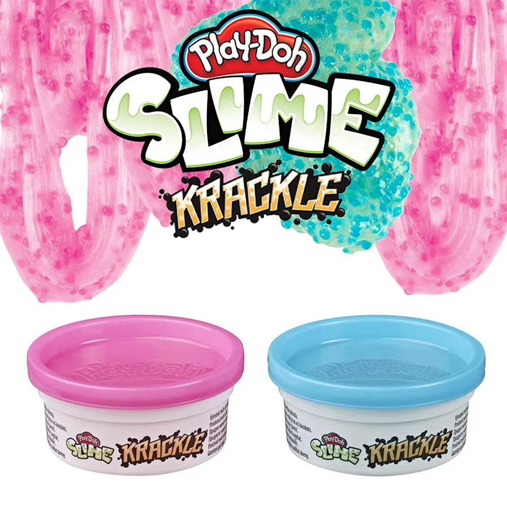 PLAY DOH KRACKLE SLIME SINGLE CAN