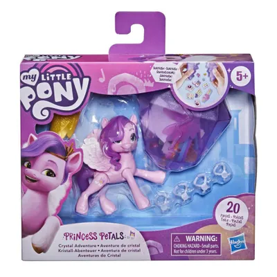 My Little Pony: A New Generation - Princesa Petals Aventura de cristal F2453