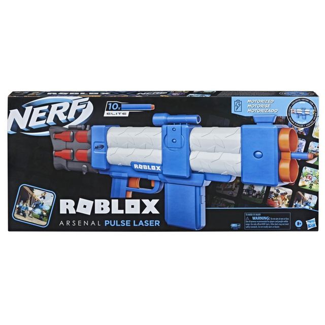 Nerf Lanzador Hyper Rush-40 con Gafas